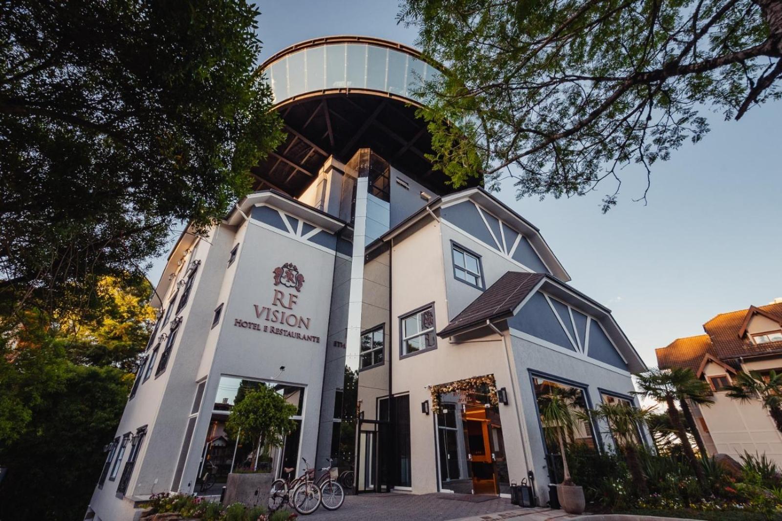 Hotel E Restaurante Giratorio Rf Vision - A Melhor Vista 360 De Грамаду Екстериор снимка